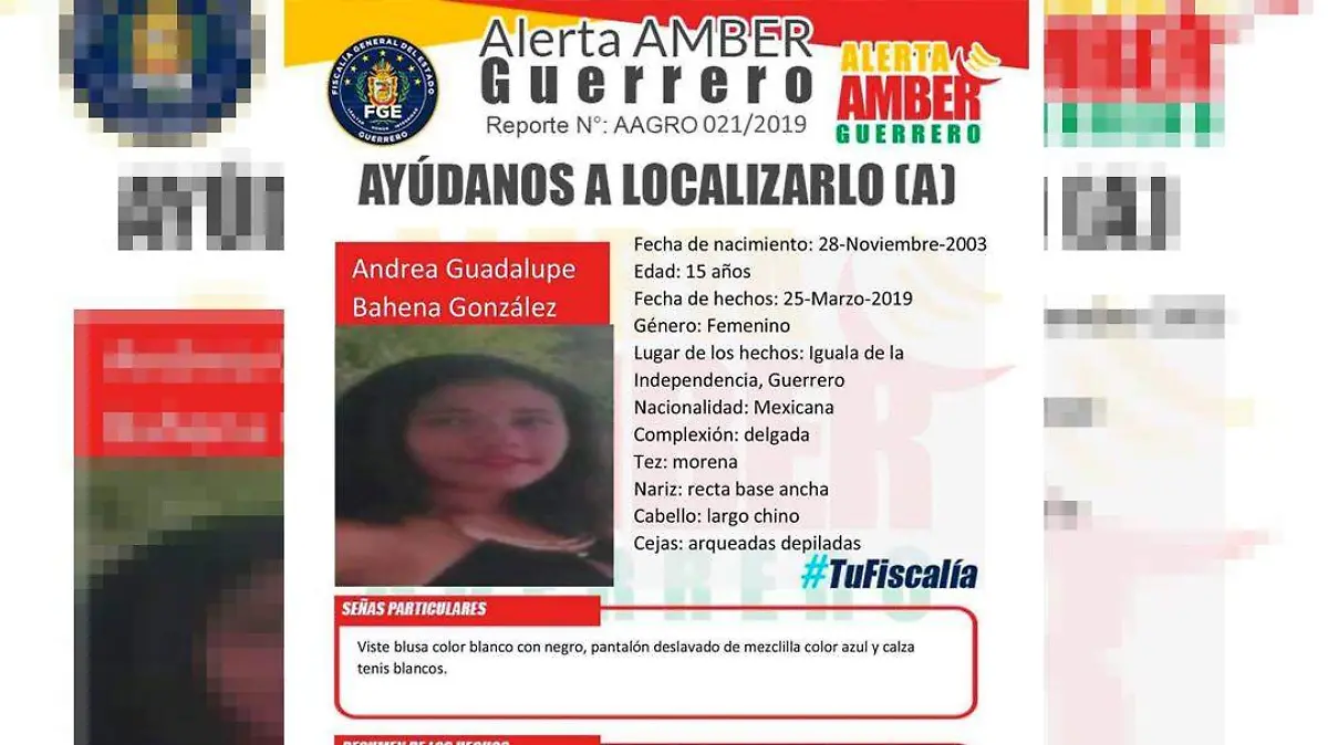 alerta amber iguala